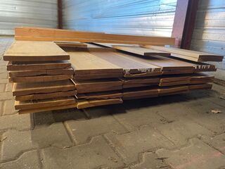 Ca. 35x Guyana Ipé Planken Geschaafd Country Grade, 18x190mm, lengte 1
